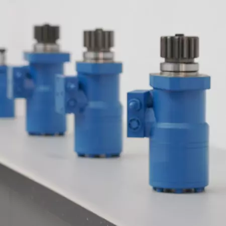 Oscillating Hydraulic moto nwere Slide Valve